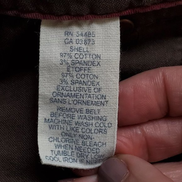 American Eagle Outfitters Stretch Soft Velvet Feel Brown Academia Skirt Size 10 - Picture 11 of 12